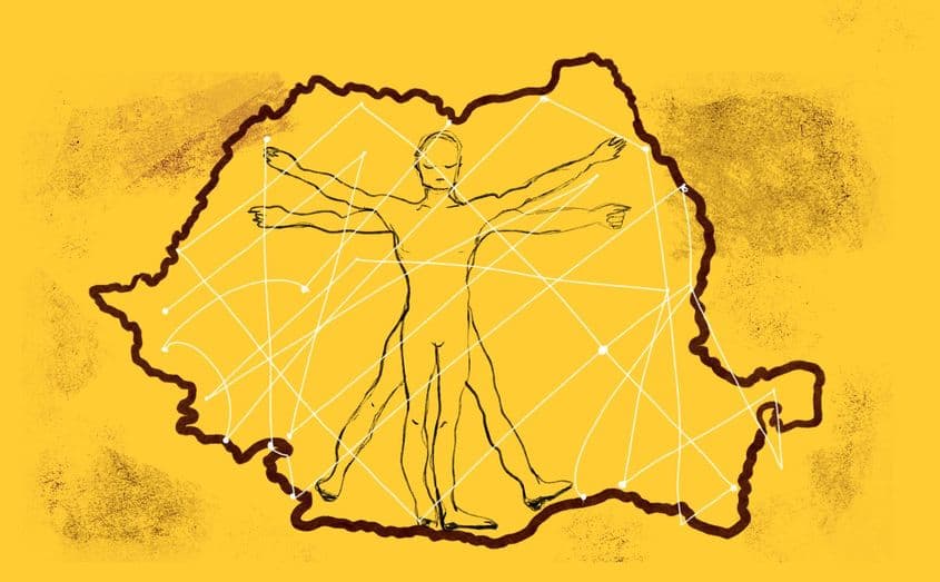 Repartiția era special gândită pentru a-ți distruge individualitatea și libertatea de mișcare. Ilustrație de Livia Jelea