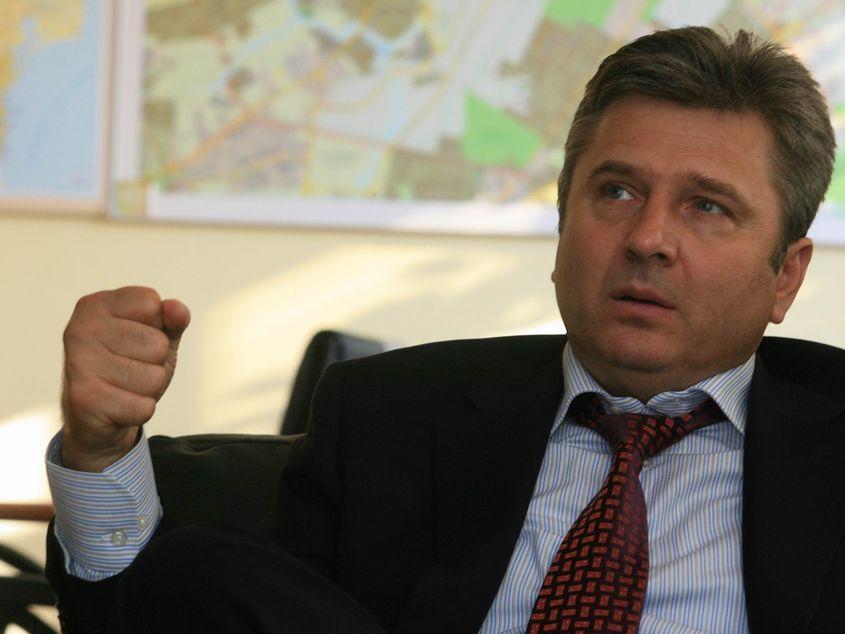 Primarul Florentin Pandele. Foto: Lucian Muntean