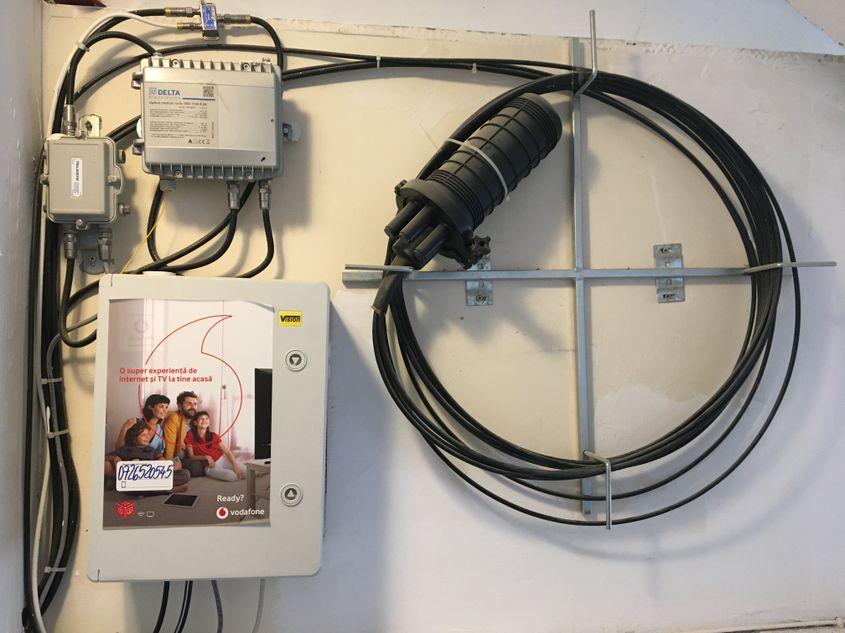 Fotografii dintr-una din clădirile construite de Traian Onuc în Cluj-Napoca. Foto: Bianca Felseghi