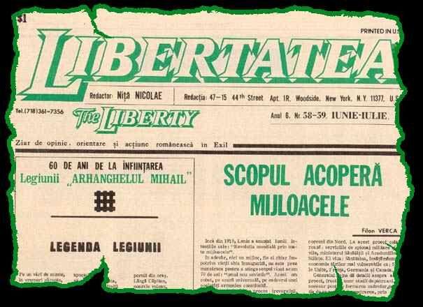 Administratorul site-ului miscarea.net, Nicolae Niță, publica propagandă legionară încă din anii '80. Captură via miscarea.net