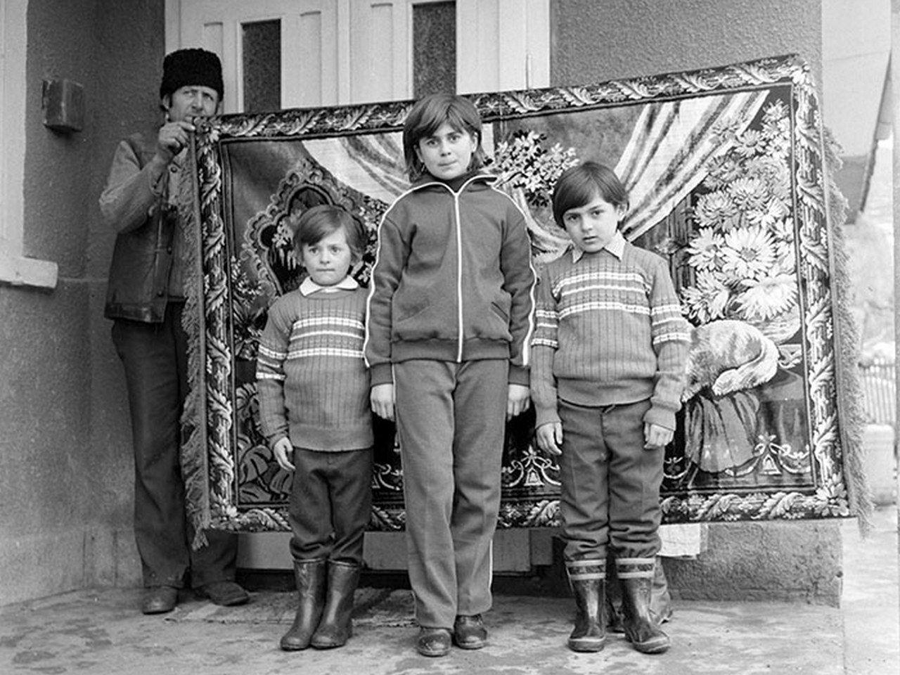 Fotografie de familie cu fundal inclus