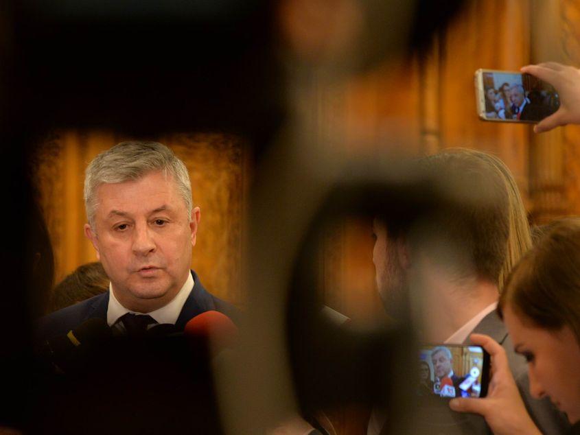 Florin Iordache, la Comisia specială. Foto: Lucian Muntean