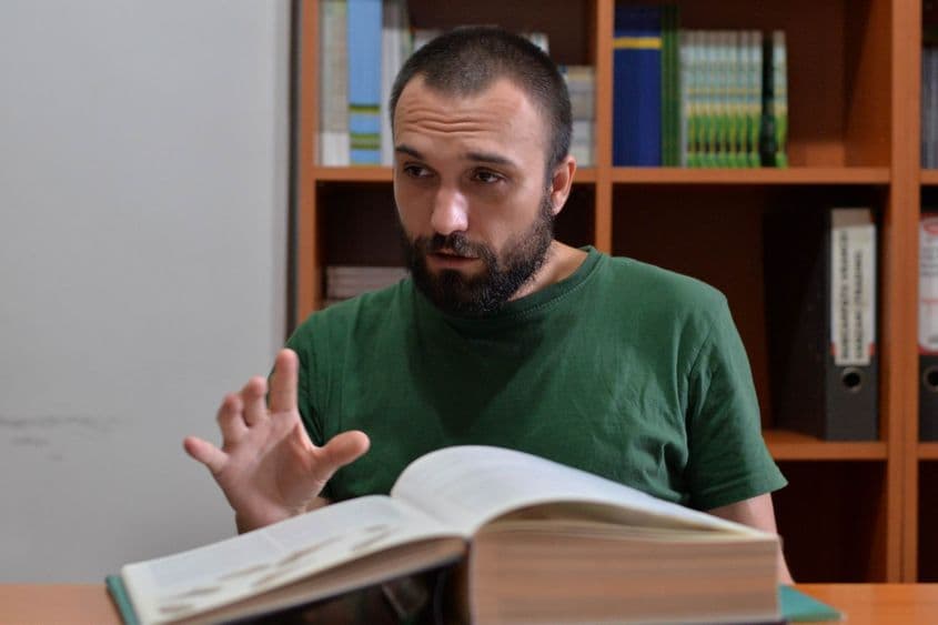 Dorin Damoc, biolog. Foto: Lucian Muntean