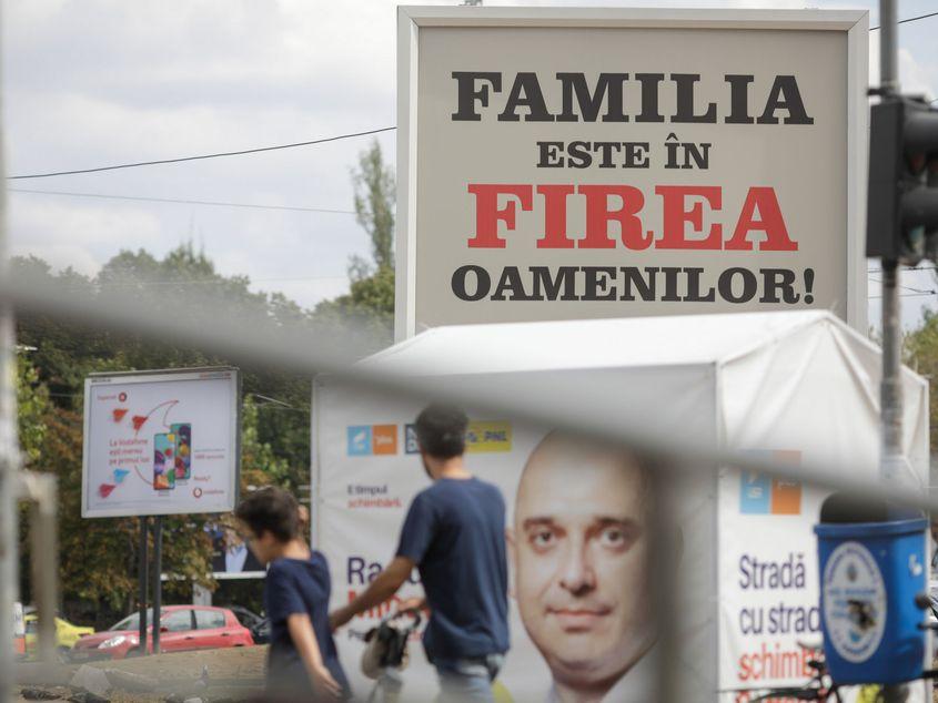 Panotaj electoral în campania de alegeri locale 2020 Foto: Inquam Photos / George Călin