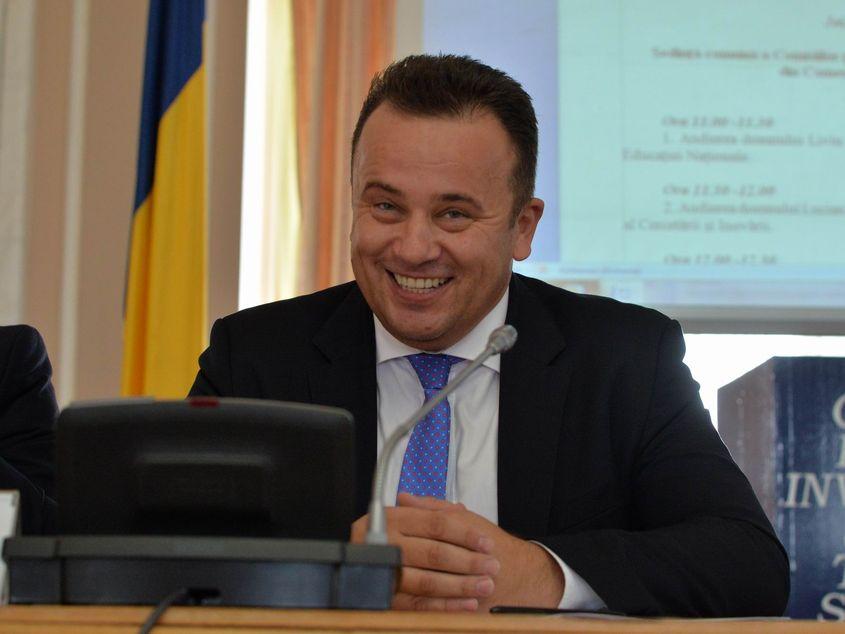 Liviu Pop, ministrul Educației. Foto: Lucian Muntean