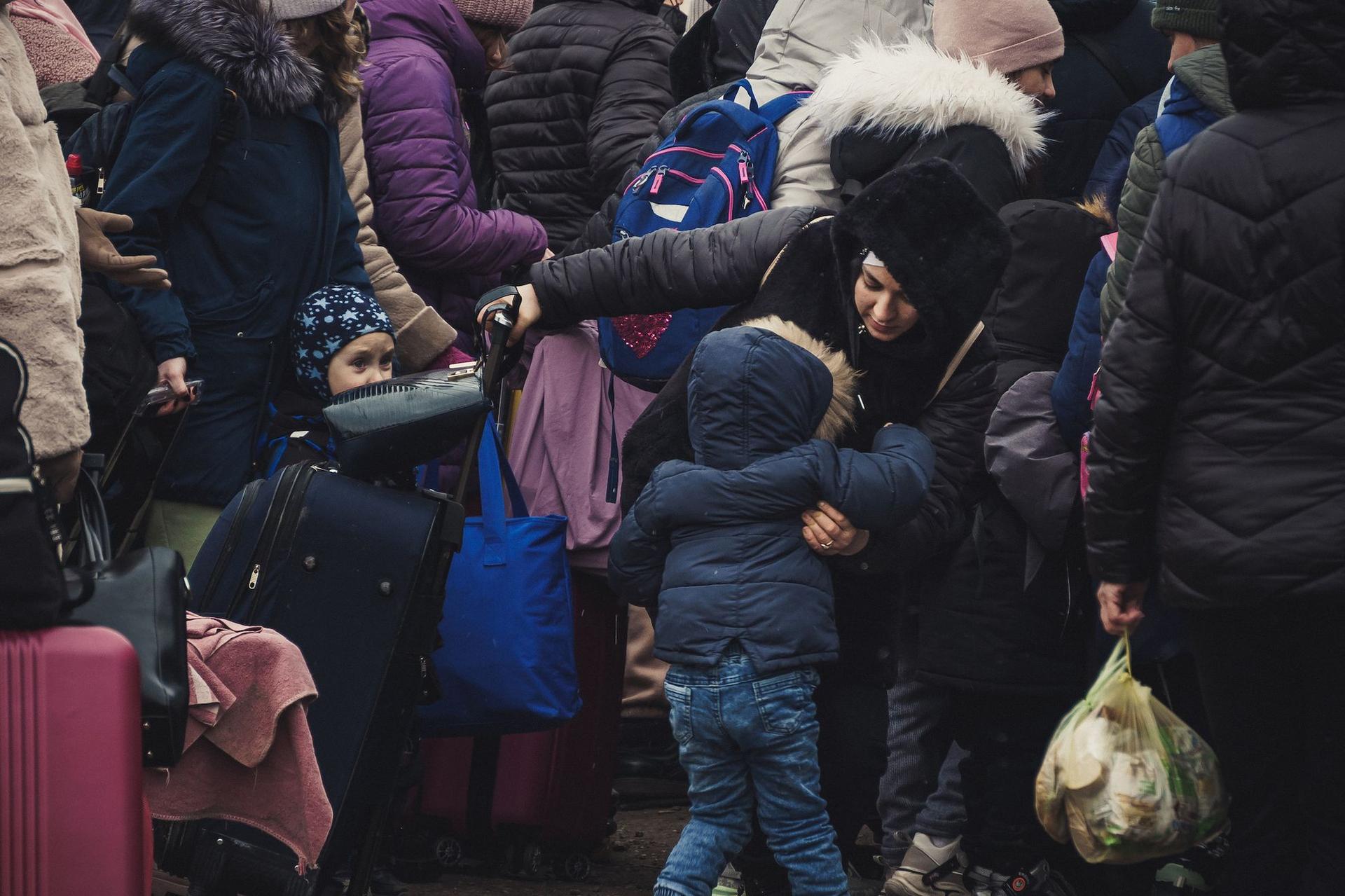 <meta charset="utf-8">Refugiați ucraineni la Palanca, Republica Moldova. Foto: Ioana Epure