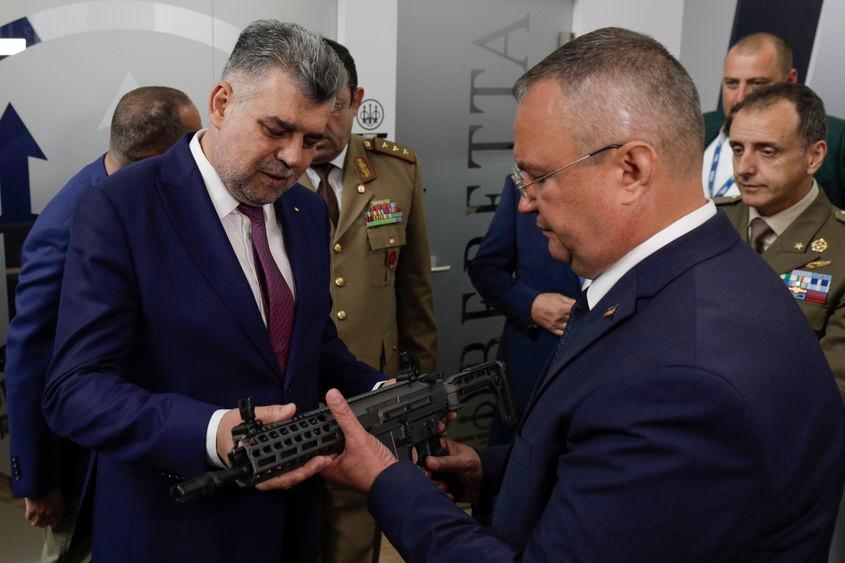 Oficialitati participa la evenimentul de deschidere a BSDA 2024, in Bucuresti, 22 mai 2024. Inquam Photos / Octav Ganea