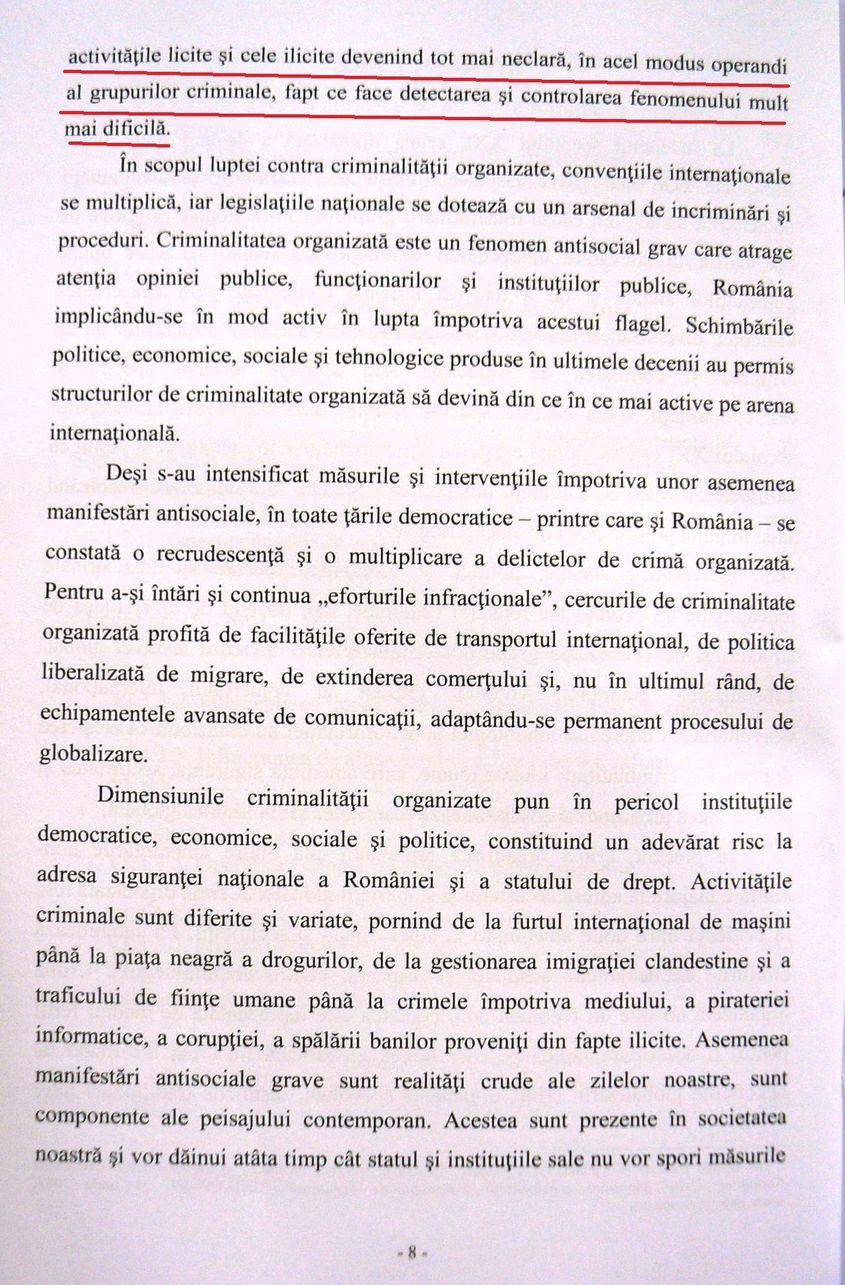 Pagina 8 din teza Laurei Kövesi.