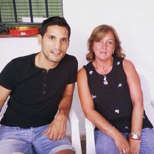 Lagarder și profesoara Ángeles de los Reyes.