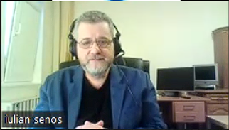 Iulian Senos, în audiență la CNA. Captură de ecran via cna.ro