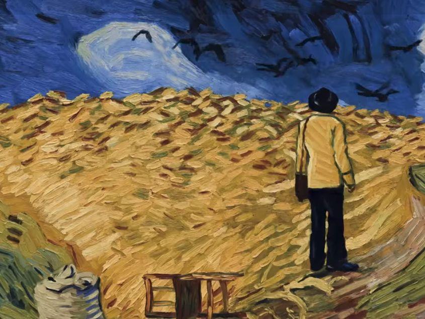 Cadru din filmul "Loving Vincent". Sursa foto: lovingvincent.com
