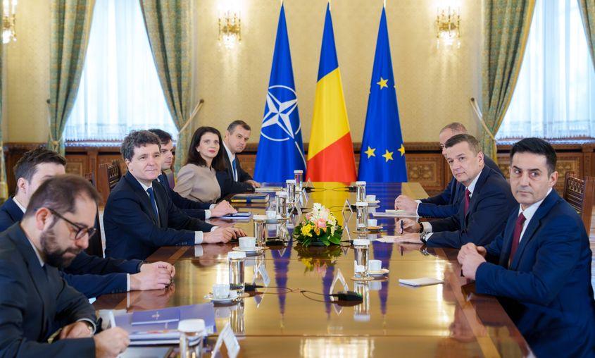 Delegația PSD, la consultările inițiate de președintele Nicușor Dan Foto: presidency.ro