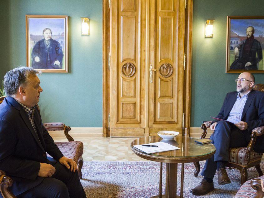 Viktor Orbán și Kelemen Hunor la Budapesta, în 2017. Foto: Griechisch Tamás / kormany.hu