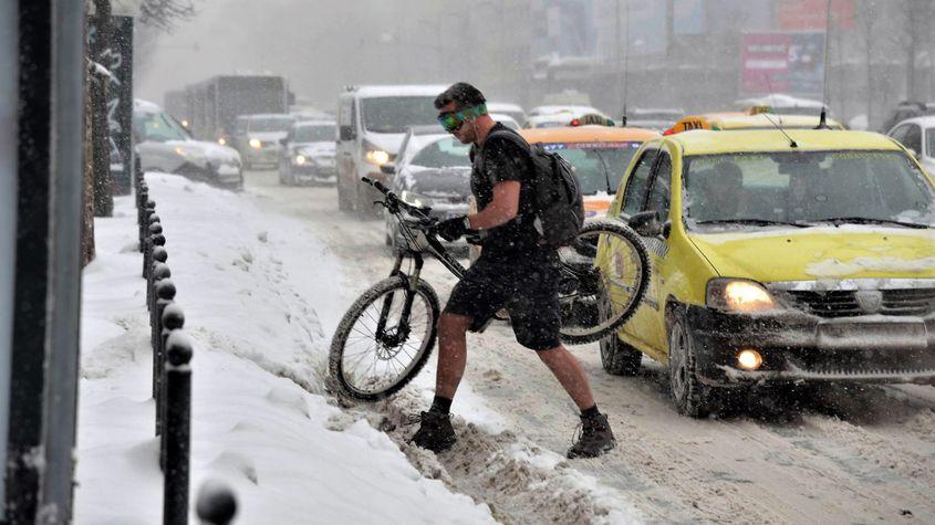 Valentin Bunea, în dimineața zilei de 28 februarie 2018. Foto: Lucian Muntean