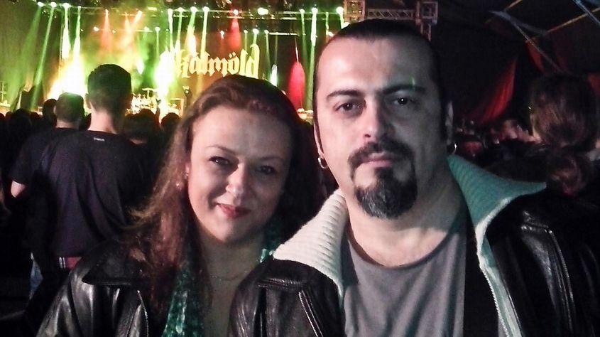 Soții Sanda și Cătălin Scânteie. Foto: Pagina personală de Facebook