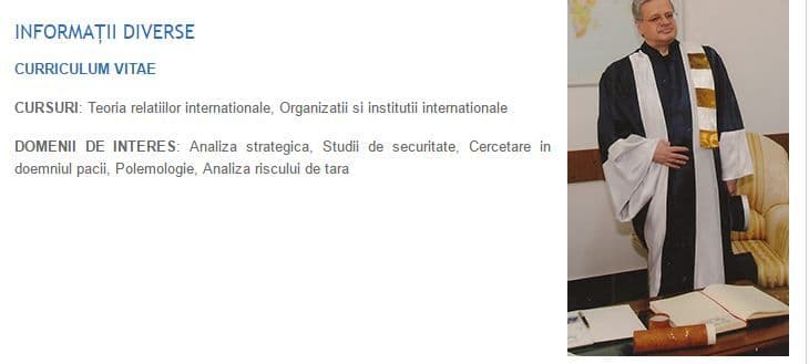 Vasile Secăreș este fondatorul SNSPA. Imagine: Captură de ecran snspa.ro