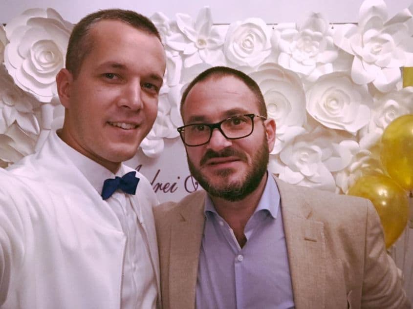 Andrei Năstase și Horia Constantinescu. Foto: Pagina de Facebook a lui Andrei Năstase