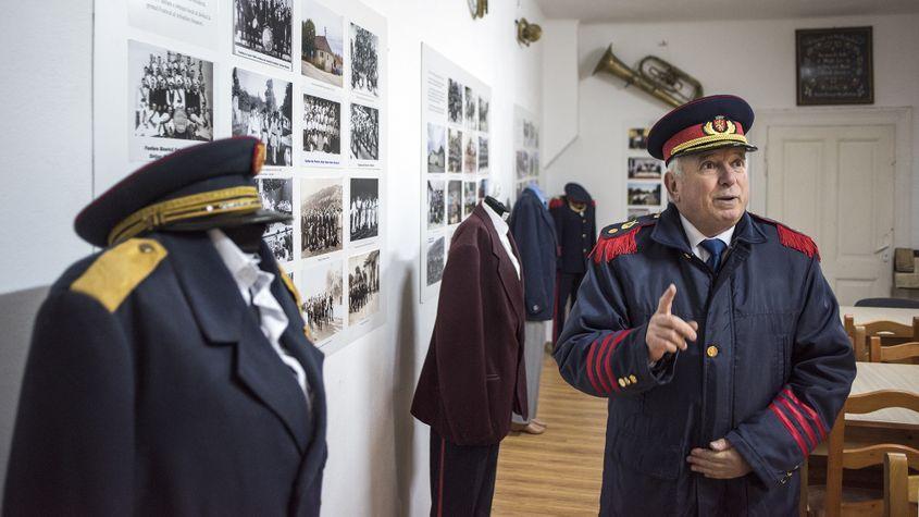 Voicu Cioara, președintele Asociației Fanfara din Petrești.