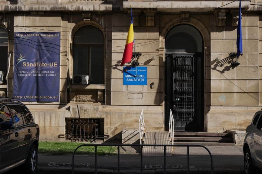 Sediul Ministerului Sănătății. Foto Lucian Muntean