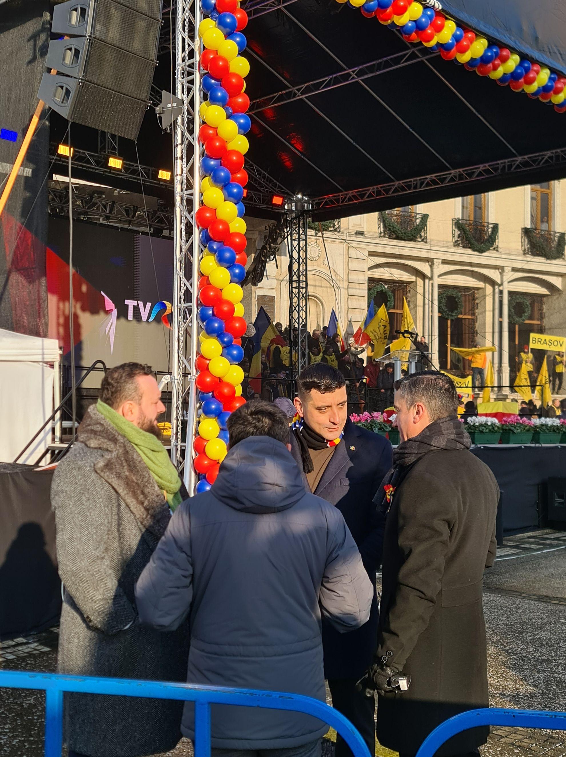 George Simion și Mihai Chirică