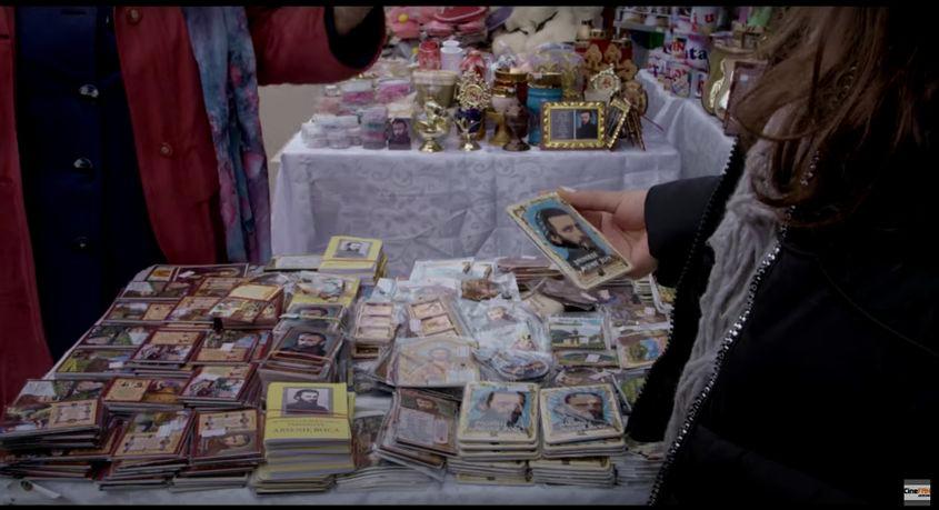 Screenshot din trailerul filmului „Arsenie. Viața de apoi”