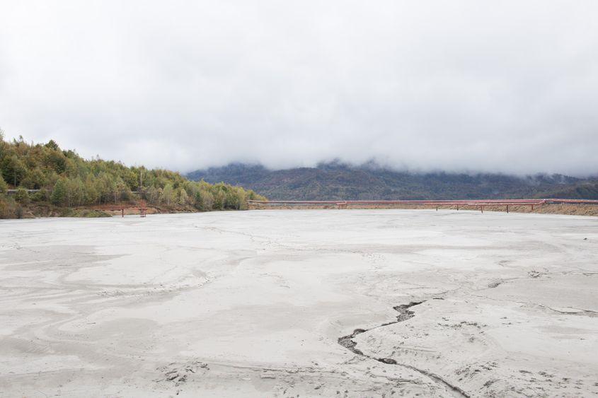 Haldă de steril din Vulcan. <em>Foto: Ștefan Voicu</em>