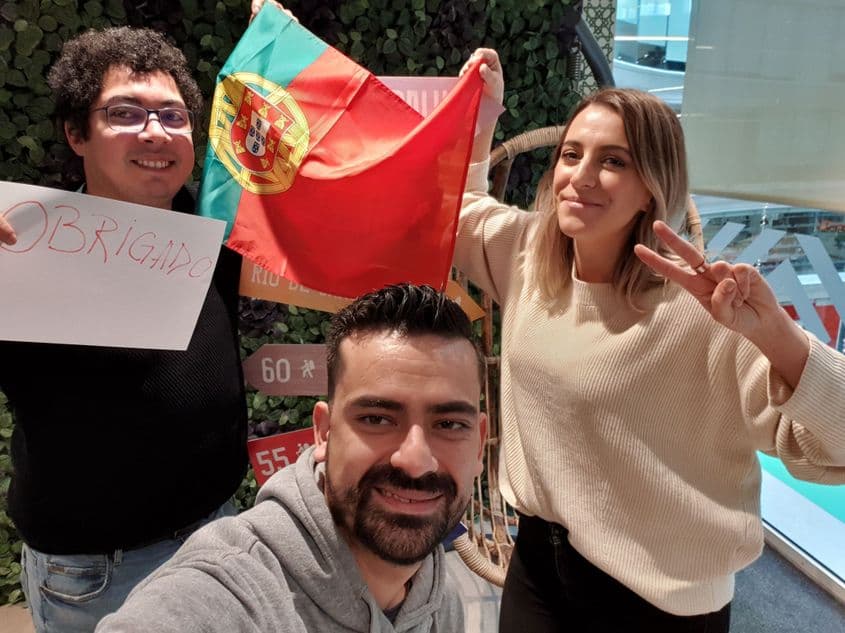 Spiritul de echipă e important, indiferent de cultura fiecărui membru. Foto: arhiva personală Aniela Crișan