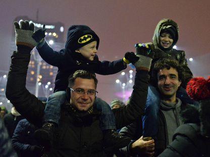 "Tineriada" - protestul copiilor din București