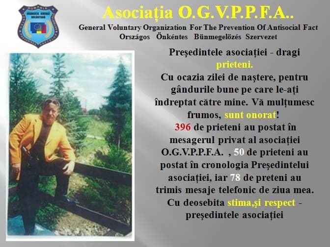 Bilanț de ziua lui Csaba