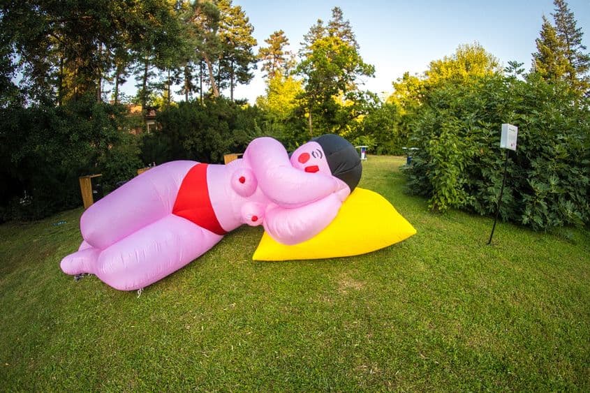 „The Dreamer”, de Alina Marinescu. Foto: Facebook RADAR New Media Art