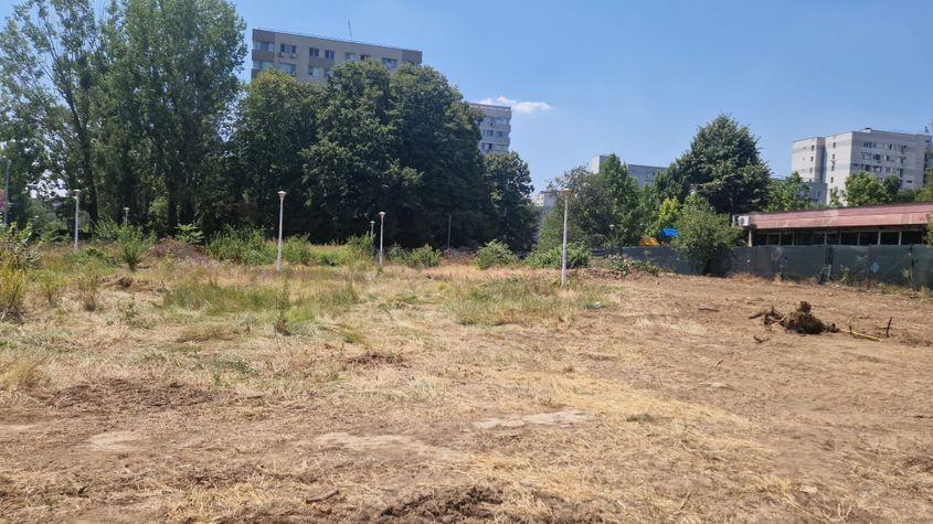 Ce rămâne în urma terenului excavat. Sursă foto: Răzvan Filip