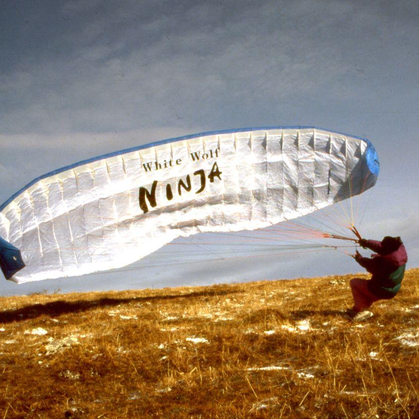Gelu Botezan, parapantistul.