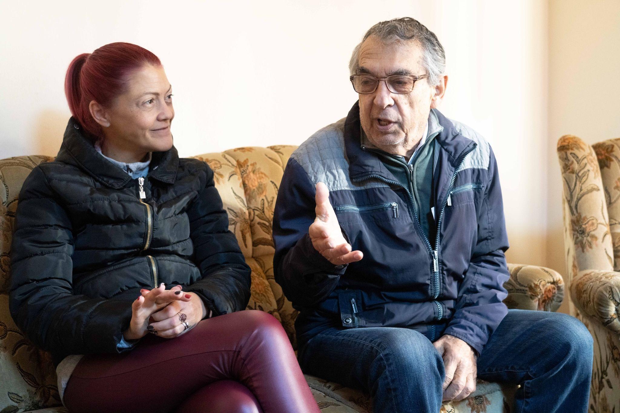 „Și eu îmi scriam jurnalul, pe vremuri, în armenește, ca să nu poată fi citit de ai mei”, povesteșe Erika Esztegar. Foto: Raul Ștef
