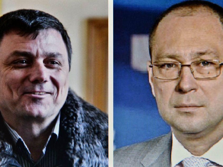 Toma Rus (în stânga) şi Daniel Moldoveanu sunt cele mai cunoscute nume din noul lot reclamat de Academia SRI. Sursele foto: Gazeta de Cluj / presidency.ro