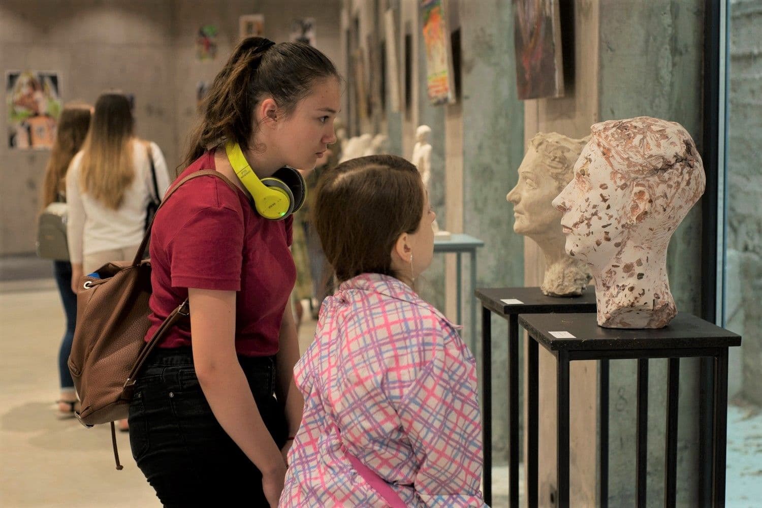 Expoziția de final de curs cu toți participanții din cele 5 instituții de învățământ artistic în cadrul Arbor Master Classes in Art 2019. Foto arhiva ARBOR