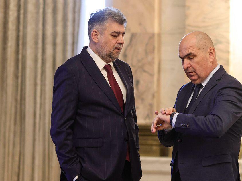 Ilie Bolojan a preluat o situație financiară dezastruoasă de la Marcel Ciolacu și predecesorii săi.
Foto: Octav Ganea / Inquam Photos