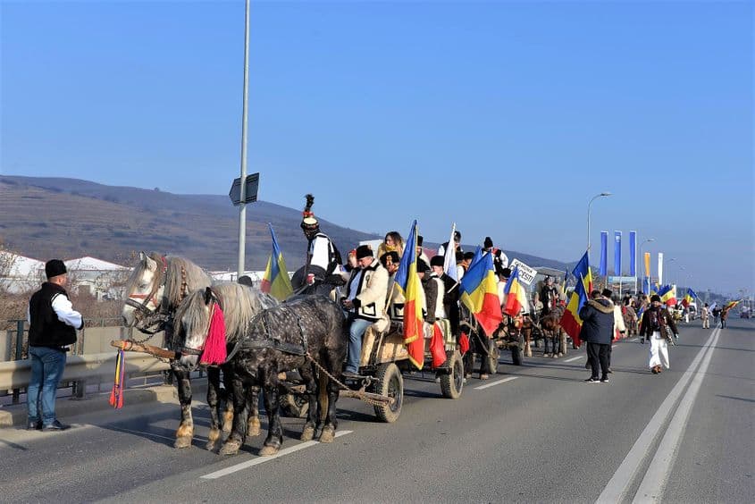 Opt zile le-a luat maramureșenilor să ajungă cu căruțele de la Sighet la Alba Iulia, aproape 300 de kilometri.