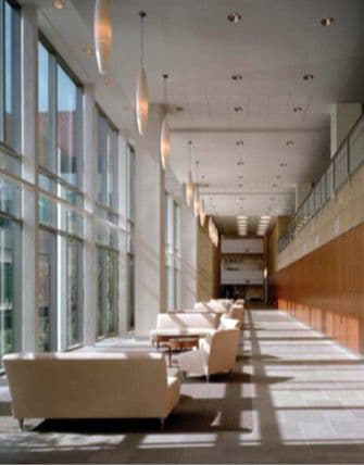 Imagine din interiorul viitorului spital regional.