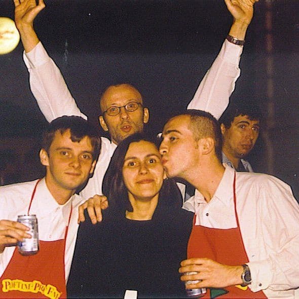 Andrei Gheorghe, în perioada în care lucra la ProFM. Sursa foto: Facebook