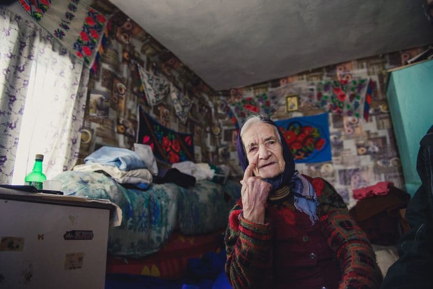 Filofteia Enache, 93 de ani. Foto: Ioana Epure