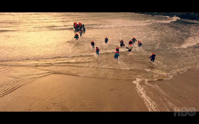 Printre altele, serialul aduce în discuție și criza refugiaților