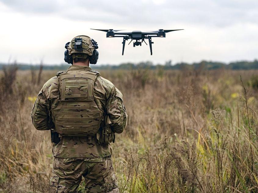 800.000 de militari ucraineni reușesc să țină o linie a frontului de 1.000 de kilometri lungime. foto: ID 348730626 | Drone © Oleh Bilovus | Dreamstime.com