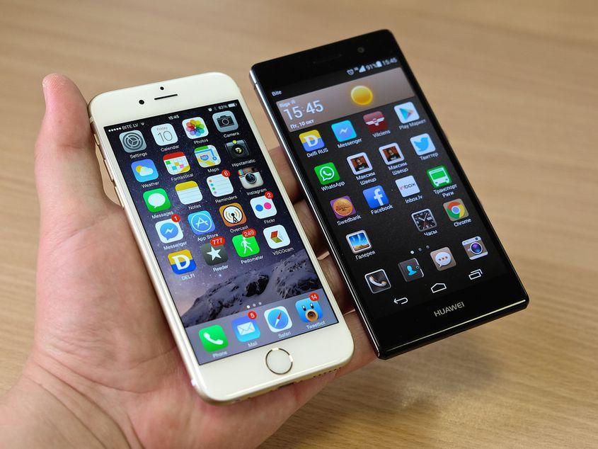 Huawei se luptă cu Apple pentru o felie mai mare din piața americană.