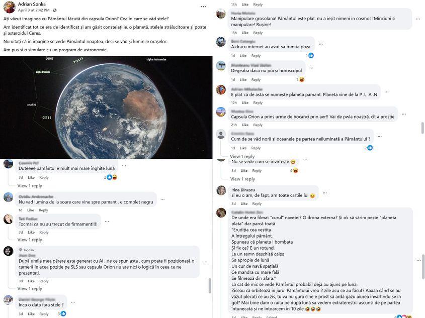 Capturi de ecran Foto: Facebook/Adrian Sonka