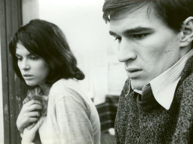 Irina Petrescu şi Dan Nuţu, în filmul de debut al lui Lucian Pintilie, „Duminică la ora 6”.