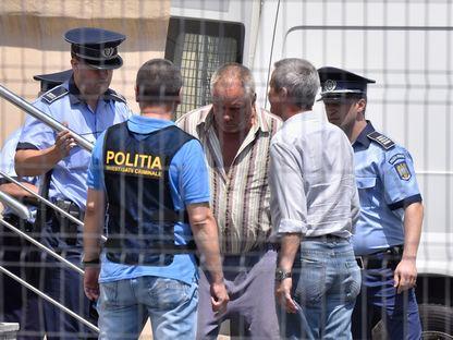 Gheorghe Dincă, suspectul în cazul crimelor de la Caracal, a fost adus astăzi la Tribunalul din Craiova. Foto: Inquam Photos / Bogdan Danescu
