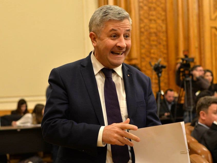 Florin Iordache, în urmă cu mai puțin de un an, când a anunțat modificări ale legislației penale. Foto: Lucian Muntean