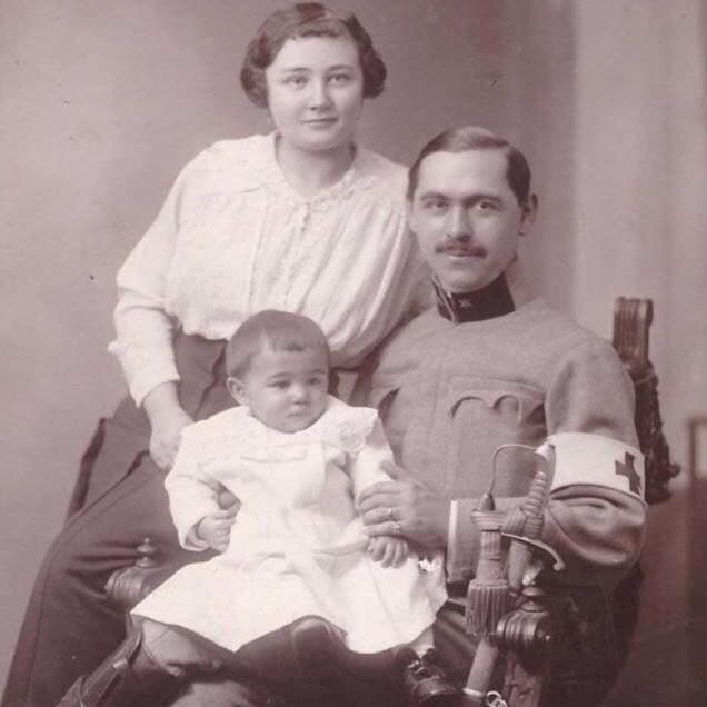 Kopenetz Lajos, medic militar al unui regiment k.u.k. al armatei austro-ungare. Foto: Arhiva personală