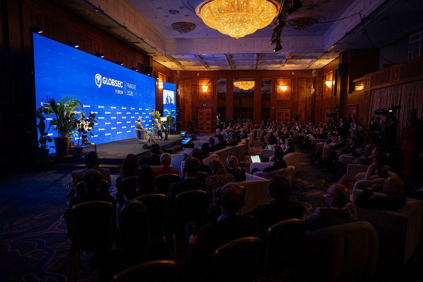 Mihail Hodorkovski la GLOBSEC, Praga, 2026. Foto: Globsec