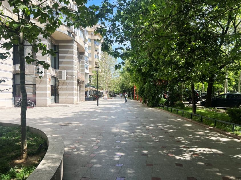 Străzile din București sunt goale în ziua alegerilor. Foto: PressOne